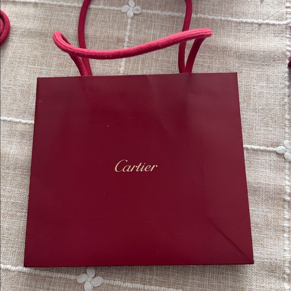 Cartier Burgundy Women's Bag